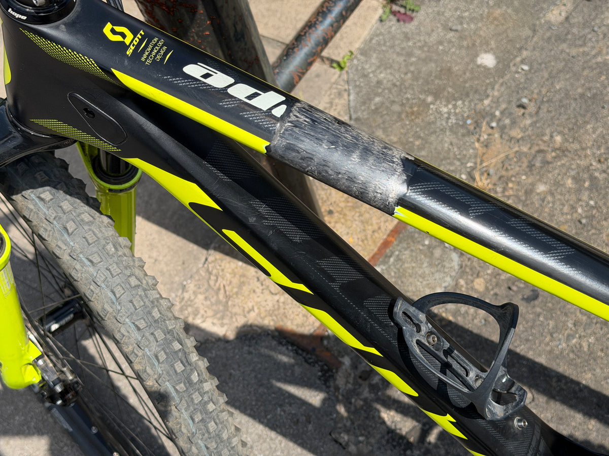Top tube repair
